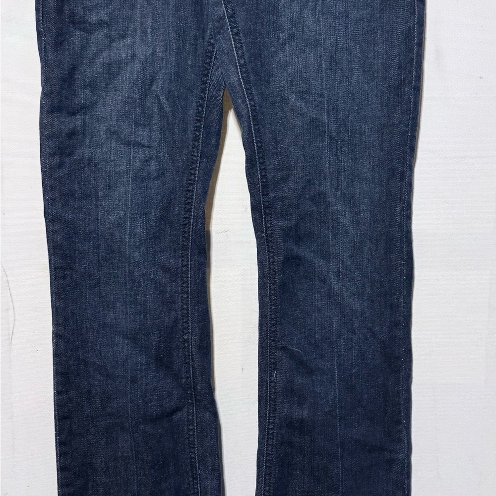Blue Boot Cut Jeans with Classic Style